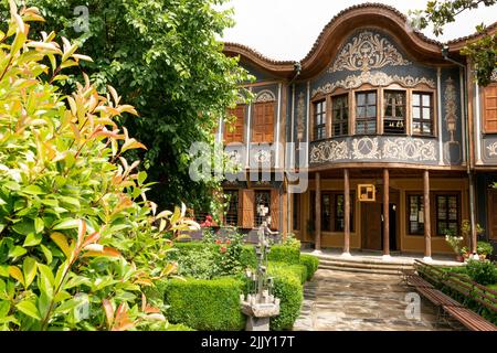 Museo Etnografico Regionale nella Città Vecchia di Plovdiv, Bulgaria, Europa dell'Est, Balcani, UE Foto Stock