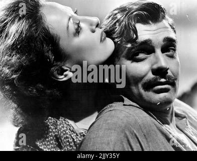 Joan Crawford e Clark Gable sono la star del musical Dancing Lady venerdì (7) alle 11,30. Giugno 13, 1955. Foto Stock