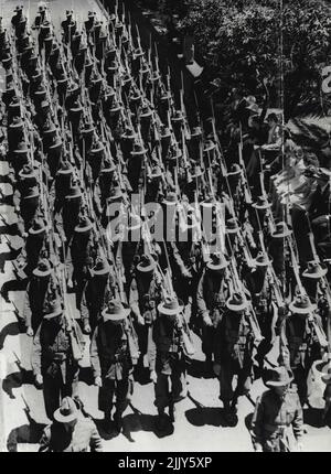 A.I.F. marzo attraverso Sydney. Gennaio 4, 1940. Foto Stock