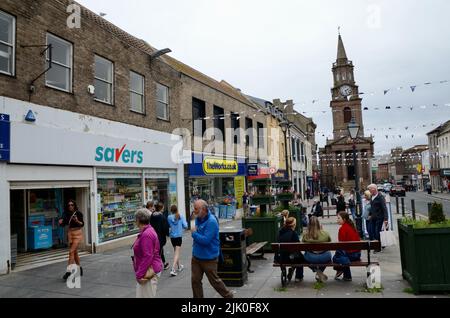 Marygate berwick su tweed northumberland inghilterra UK Foto Stock
