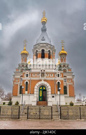 Cattedrale Ortodossa, Uralsk, Kazakistan, Asia Centrale, Asia Foto Stock