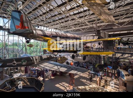 Lo Smithsonian National Air and Space Museum, The Mall, Washington DC, Stati Uniti d'America, Nord America Foto Stock