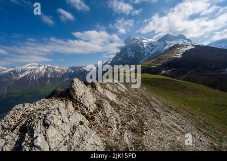 Parco Nazionale del Gran Sasso e Monti della Laga, Abruzzo, Italia, Europa Foto Stock