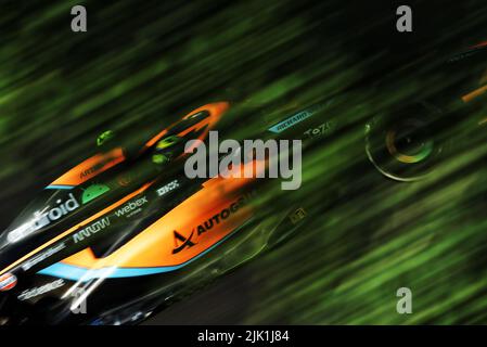 Budapest, Ungheria. 29th luglio 2022. Lando Norris (GBR) McLaren MCL36. 29.07.2022. Formula 1 World Championship, Rd 13, Gran Premio d'Ungheria, Budapest, Ungheria, Giorno della pratica. Credit: XPB Images Ltd/Alamy Live News Foto Stock