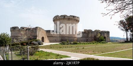 Castello Tramontano incompiuto a Matera, Italia meridionale Foto Stock