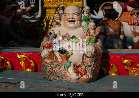 Tempio buddista cambogiano di Stockton, California Foto Stock