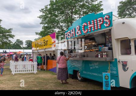 Commonwealth Games 2022, Birmingham Bowls Leamington Spa Foto Stock