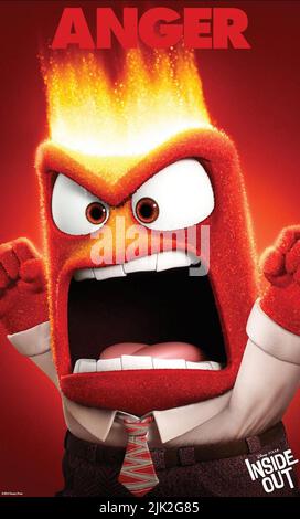 POSTER COLLERA, DENTRO FUORI, 2015 Foto Stock