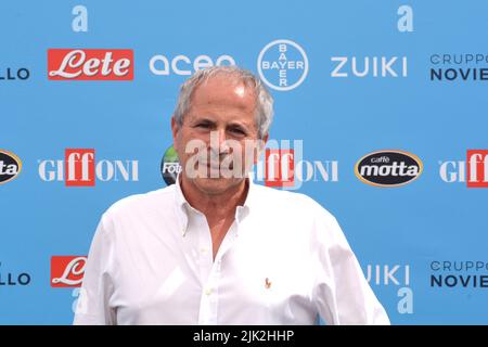 Giffoni Valle piana, Italia. 29th luglio 2022. Andrea Crisanti al Giffoni Film Festival 2022 a Giffoni Valle piana. (Foto di Giovanni Lemba/Pacific Press) Credit: Pacific Press Media Production Corp./Alamy Live News Foto Stock