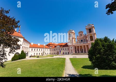 Abbazia di Gottweig (il nome tedesco è Stift G?ttweig) nella regione di Krems. Valle di Wachau. Austria. Foto Stock