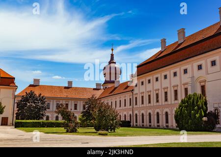 Abbazia di Gottweig (il nome tedesco è Stift Göttweig) nella regione di Krems. Valle di Wachau. Austria. Foto Stock