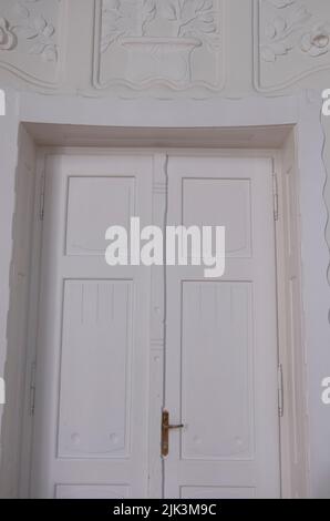 L'interno del palazzo Cifrapalota a Kecskemet, Ungheria Foto Stock