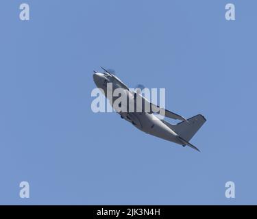 Italiano Leonardo C-27J Spartan in mostra al Royal International Air Tattoo 2022 Foto Stock