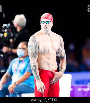 Birmingham, Regno Unito. 30th Lug 2022. Adam Peaty (ENG) 100m Breaststroke durante gli eventi DI ASP di Birmingham 2022 - Giochi del Commonwealth alla Birmingham Arena sabato 30 luglio 2022 a Birmingham, Regno Unito. Credit: Taka Wu/Alamy Live News Foto Stock