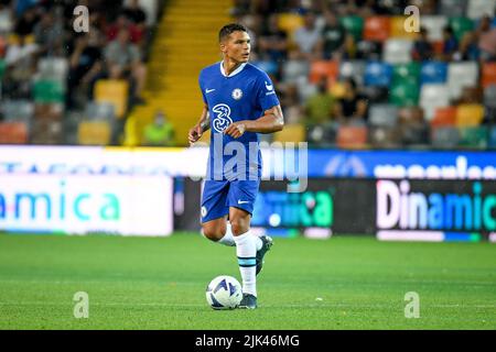 Udine, Italia. 29th luglio 2022. Il ritratto di Thiago Silva di Chelsea in azione durante Udinese Calcio vs Chelsea FC, partita di calcio amichevole a Udine, Italia, luglio 29 2022 Credit: Independent Photo Agency/Alamy Live News Foto Stock