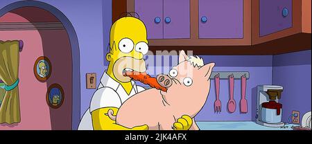 HOMER SIMPSON, I Simpson - IL FILM, 2007 Foto Stock