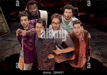 BARUCHEL,ROBINSON,FRANCO,HILL,MCBRIDE,ROGEN, QUESTA È LA FINE, 2013 Foto Stock