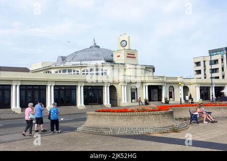 The Grand Pavilion, Esplanade, Porthcawl, Bridgend County Borough (Pen-y-bont), Galles (Cymru), Regno Unito Foto Stock