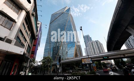 Soi Phalittaphon Street Sign Chinatown Bangkok Thailandia Foto Stock