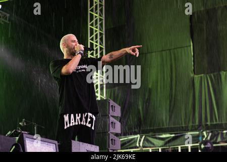 Newcastle, UK - Example suona al festival Loosefest 30th luglio 2022 credito: Jill ODonnell/Alamy Live News Foto Stock