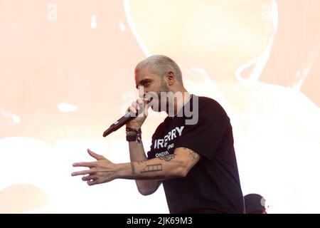 Newcastle, UK - Example suona al festival Loosefest 30th luglio 2022 credito: Jill ODonnell/Alamy Live News Foto Stock