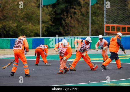 Budapest, Ungheria. 31st luglio 2022. Marshal, Gran Premio d'Ungheria F1 all'Hungaroring il 31 luglio 2022 a Budapest, Ungheria. (Foto di ALTO DUE) credito: dpa/Alamy Live News Foto Stock