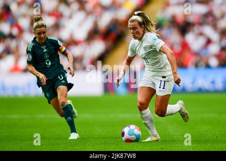 Londra, Regno Unito. 10th maggio 2021. Londra, Inghilterra, luglio 31st 2022: Durante la partita di football finale UEFA Womens Euro 2022 tra Inghilterra e Germania al Wembley Stadium, Inghilterra. (Kevin Hodgson /SPP) Credit: SPP Sport Press Photo. /Alamy Live News Foto Stock