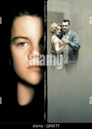 Leonardo Dicaprio, Ellen Barkin e Robert De Niro Poster Film: The Boy'S Life (USA 1993) personaggi: Tobias 'Toby' Wolff, Caroline Wolff Hansen, Dwight Hansen regista: Michael Caton-Jones 09 aprile 1993 **AVVISO** questa fotografia è solo per uso editoriale ed è copyright di WARNER BROS. E/o del fotografo assegnato dalla Film o dalla Production Company e può essere riprodotta solo da pubblicazioni in concomitanza con la promozione del suddetto Film. È richiesto un credito obbligatorio per WARNER BROS. Il fotografo deve essere accreditato anche quando è noto. Nessun uso commerciale può essere concesso senza Foto Stock