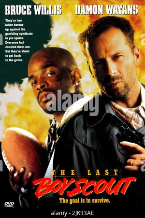 Damon Wayans & Bruce Willis Poster Film: The Last Boy Scout (1992) personaggi: Jimmy Dix, Joe Hallenbeck regista: Tony Scott 13 Dicembre 1991 **ATTENZIONE** questa foto è solo per uso editoriale ed è copyright di WARNER BROS e/o del fotografo assegnato dalla Film o dalla Production Company e può essere riprodotta solo da pubblicazioni in concomitanza con la promozione del suddetto Film. È richiesto un credito obbligatorio per WARNER BROS. Il fotografo deve essere accreditato anche quando è noto. Nessun uso commerciale può essere concesso senza l'autorizzazione scritta della Film Company. Foto Stock