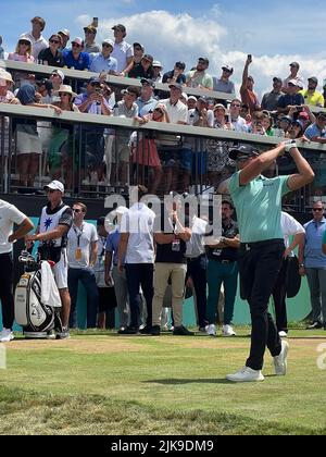 Bedminster, New Jersey, Stati Uniti. 31st luglio 2022. Henrik Stetson al torneo di golf LIV 2022 al Trump National Golf Club di Bedminster, New Jersey, il 31 luglio 2022. Credit: Media Punch/Alamy Live News Foto Stock