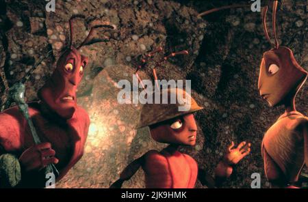 Weaver & Z Film: Antz (1998) personaggi: Weaver & Z Director: Eric Darnell & Tim Johnson 19 Settembre 1998 **AVVISO** questa fotografia è solo per uso editoriale ed è copyright di DREAMWORKS e/o del fotografo assegnato dalla Film o dalla Production Company e può essere riprodotta solo da pubblicazioni in concomitanza con la promozione del suddetto Film. È richiesto un credito obbligatorio per DREAMWORKS. Il fotografo deve essere accreditato anche quando è noto. Nessun uso commerciale può essere concesso senza l'autorizzazione scritta della Film Company. Foto Stock