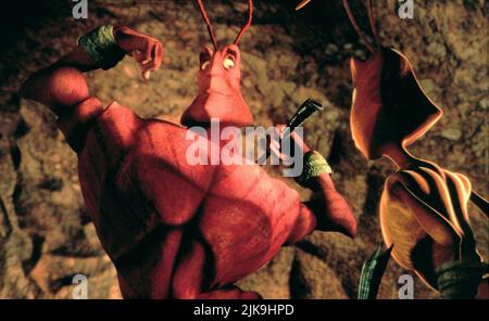 Weaver & Z Film: Antz (1998) personaggi: Weaver & Z Director: Eric Darnell & Tim Johnson 19 Settembre 1998 **AVVISO** questa fotografia è solo per uso editoriale ed è copyright di DREAMWORKS e/o del fotografo assegnato dalla Film o dalla Production Company e può essere riprodotta solo da pubblicazioni in concomitanza con la promozione del suddetto Film. È richiesto un credito obbligatorio per DREAMWORKS. Il fotografo deve essere accreditato anche quando è noto. Nessun uso commerciale può essere concesso senza l'autorizzazione scritta della Film Company. Foto Stock