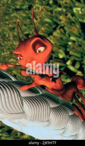 Z Film: Antz (1998) caratteri: Z Director: Eric Darnell & Tim Johnson 19 Settembre 1998 **AVVISO** questa fotografia è solo per uso editoriale ed è copyright di DREAMWORKS e/o del fotografo assegnato dalla Film o dalla Production Company e può essere riprodotta solo da pubblicazioni in concomitanza con la promozione del suddetto Film. È richiesto un credito obbligatorio per DREAMWORKS. Il fotografo deve essere accreditato anche quando è noto. Nessun uso commerciale può essere concesso senza l'autorizzazione scritta della Film Company. Foto Stock