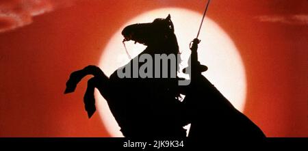 Film ArtWork Film The Mask of Zorro (USA/DE 1998) regista: Martin Campbell 17 luglio 1998 **ATTENZIONE** questa fotografia è ad uso esclusivamente editoriale ed è copyright di TRISTAR PICTURES e/o del fotografo assegnato dalla Film o Production Company e può essere riprodotta solo da pubblicazioni in concomitanza con la promozione del suddetto Film. È richiesto un credito obbligatorio per LE FOTO TRISTAR. Il fotografo deve essere accreditato anche se conosciuto. Nessun uso commerciale può essere concesso senza l'autorizzazione scritta di The Film Company. Foto Stock