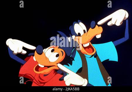 Max & Pippo Film A Pippo Movie (1995) personaggi: Max & Pippo regista: Kevin Lima 07 aprile 1995 **ATTENZIONE** questa fotografia è solo per uso editoriale ed è copyright della DISNEY e/o del fotografo assegnato dalla Film o Production Company e può essere riprodotta solo da pubblicazioni in concomitanza con la promozione del suddetto Film. È richiesto un credito obbligatorio a DISNEY. Il fotografo deve essere accreditato anche se conosciuto. Nessun uso commerciale può essere concesso senza l'autorizzazione scritta di The Film Company. Foto Stock