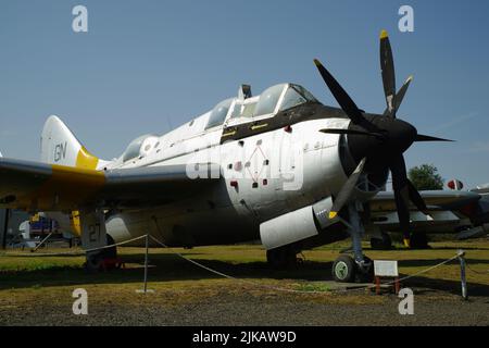 Fairey Gannet T-2, XA508, Midland Air Museum, Coventry, Foto Stock