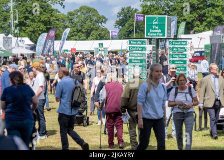 The GWCT Scottish Game Fair 2022, Scone Palace, Perthshire Foto Stock