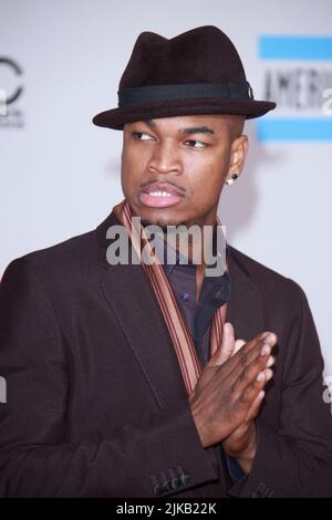 LOS ANGLES - NOVEMBRE 21: Ne-Yo al 2010 American Music Awards tenutosi al Nokia Theatre L.A. Live il 21 novembre 2010 a Los Angeles, California. Persone: Ne-Yo Foto Stock