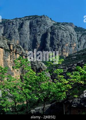 DESFILADERO DE COLLEGATS. Ubicazione: ESTERNO. PROVINCIA. Lerida. SPAGNA. Foto Stock