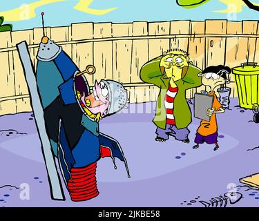Eddy, ed & EDD televisione: Ed, EDD 'N' Eddy (1999) personaggi: Eddy,ed &EDD regista: Danny Antonucci 04 gennaio 1999 **ATTENZIONE** questa fotografia è solo per uso editoriale ed è copyright della RETE DI CARTONI ANIMATI e/o del fotografo assegnato dalla Film o Production Company e può essere riprodotta solo da pubblicazioni in concomitanza con la promozione del suddetto film. È richiesto un credito obbligatorio per LA RETE DI CARTONI ANIMATI. Il fotografo deve essere accreditato anche se conosciuto. Nessun uso commerciale può essere concesso senza l'autorizzazione scritta di The Film Company. Foto Stock
