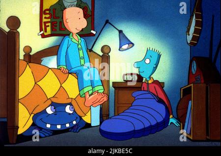 Doug Funnie, Skeeter & Monster Film: Doug'S 1st Movie (1999) personaggi: Doug Funnie, e regista: Maurice Joyce 19 Marzo 1999 **ATTENZIONE** questa foto è solo ad uso editoriale ed è copyright di WALT DISNEY e/o del fotografo assegnato dalla Film o dalla Production Company e può essere riprodotta solo da pubblicazioni in concomitanza con la promozione del suddetto Film. È richiesto un credito obbligatorio per WALT DISNEY. Il fotografo deve essere accreditato anche quando è noto. Nessun uso commerciale può essere concesso senza l'autorizzazione scritta della Film Company. Foto Stock