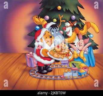 Winnie the Pooh, Eeyore, Tigger & Piglet Film: Winnie the Pooh & Christmas Too (USA 1991) personaggi: Jacob Singer, Jezzie / Aus Der TV-Series 'Neue Abenteuer mit Winnie Puuh' (le nuove avventure di Winnie the Pooh, USA 1988-1991) regista: Jamie Mitchell 14 Dicembre 1991 **ATTENZIONE** questa fotografia è solo per uso editoriale ed è il copyright DI DISNEY e/o del fotografo assegnato dalla Film o dalla Società di produzione e può essere riprodotto solo da pubblicazioni in concomitanza con la promozione del suddetto Film. È richiesto un credito obbligatorio per DISNEY. Anche il fotografo dovrebbe essere cre Foto Stock