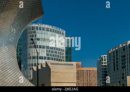 Edifici moderni a Polanco, Città del Messico, Messico Foto Stock