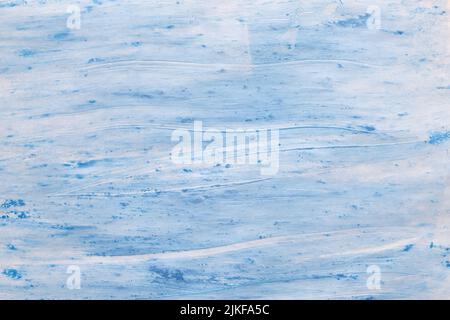 pennello blu pennelli astratto carta sfondo Foto Stock