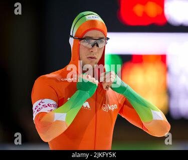 ARCHIVIO FOTO: Simon KUIPERS turns 40 on August 9, 2022, Simon KUIPERS (NED) 1000m Men's Speed Skating World Cup 2010/2011 a Berlino on 21.11.2010. ?SVEN SIMON#Prinzess-Luise-Strasse 4179 Muelheim/R uhr #tel. 0208/9413250#fax. 0208/9413260#GLSB ank, conto n.: 4030 025 100, BLZ 430 609 67# www. Foto Stock