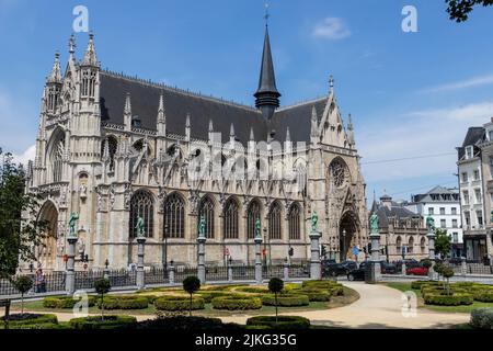 Chiesa di nostra Signora delle vittorie al Sablon, Bruxelles Foto Stock