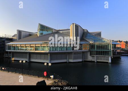 Centro commerciale Princes Quay, Prince's Dock, Kingston-upon-Hull, East Riding of Yorkshire, Humberside, Inghilterra, Regno Unito Foto Stock