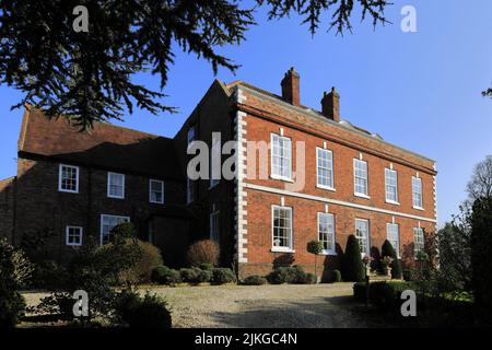 Bardney Hall nel villaggio di Barton-upon-Humber, Lincolnshire County, Inghilterra, Regno Unito Foto Stock