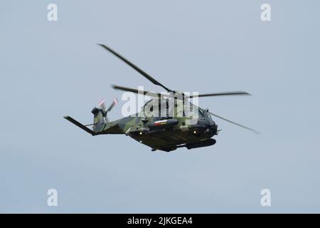 German Air Force, NH Industries, NH 90 TTH, presso RIAT 2022, RAF Fairford, Gloucestershire, Foto Stock