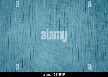 struttura in legno blu, legno compensato verniciato shabby sbiadito crepe graffi e macchie, sfondo retrò Foto Stock